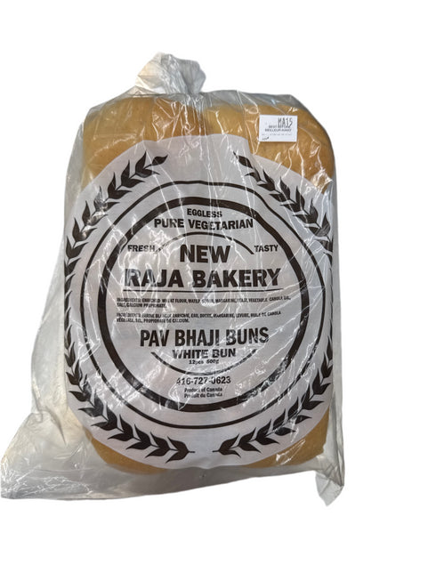 NEW RAJA BAKERY - PAV BHAJI BUNS - 500GM